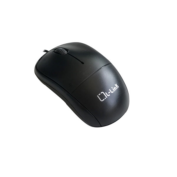 Raton optico usb l - link negro Frikytopia