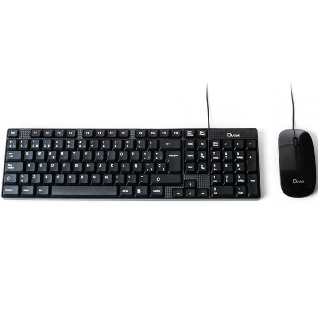 Kit teclado + raton l - link ll - kb - 816 - combo usb negro Frikytopia