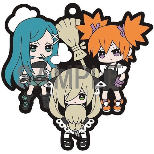 Accesorio de colgante llavero megahouse rubber mascot shaman king set