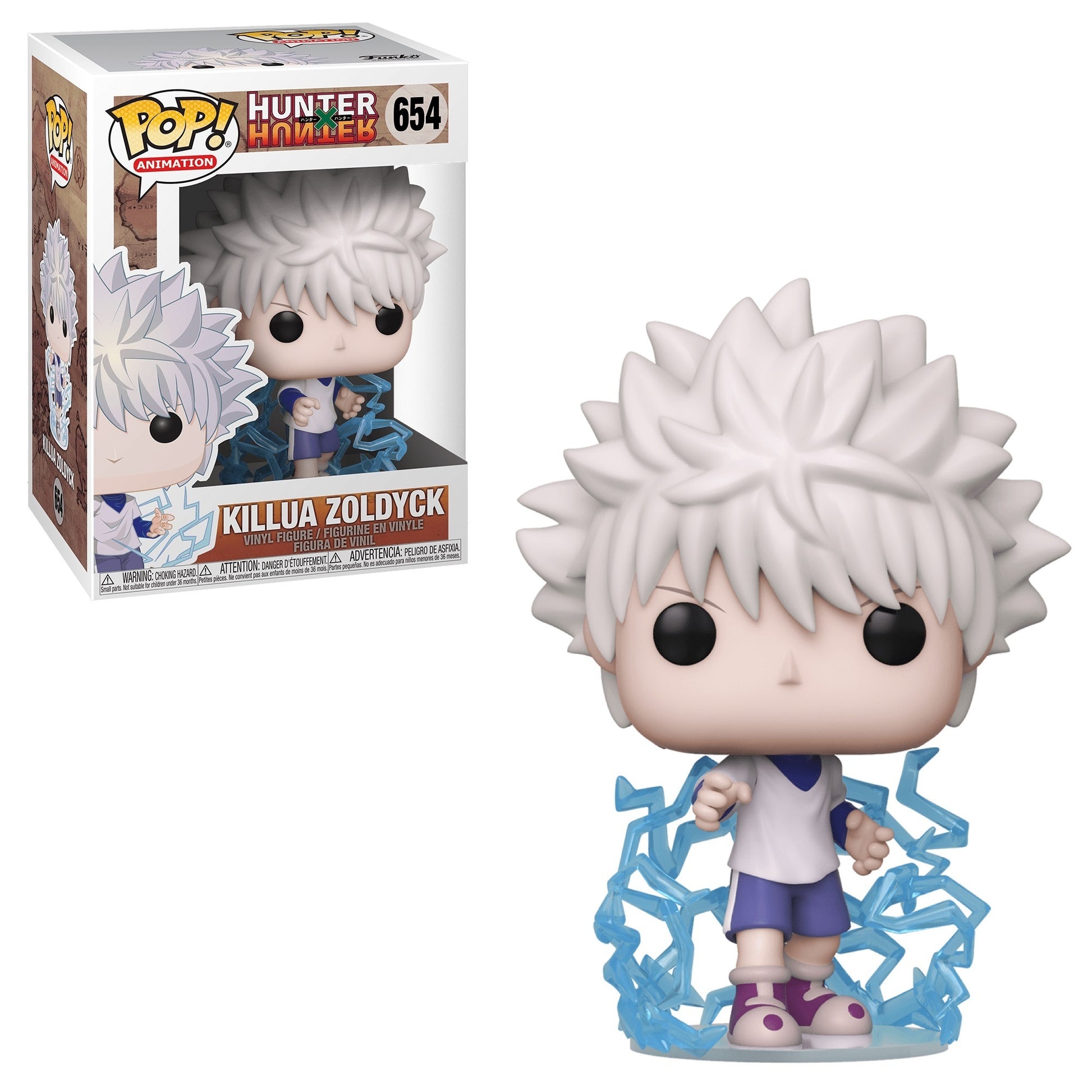 Funko pop animacion hunter x hunter killua zoldyck 41066 Frikytopia