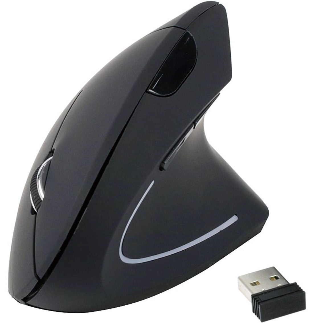 Mouse raton ergonomico equip optico - wireless inalambrico - 1600dpi Frikytopia