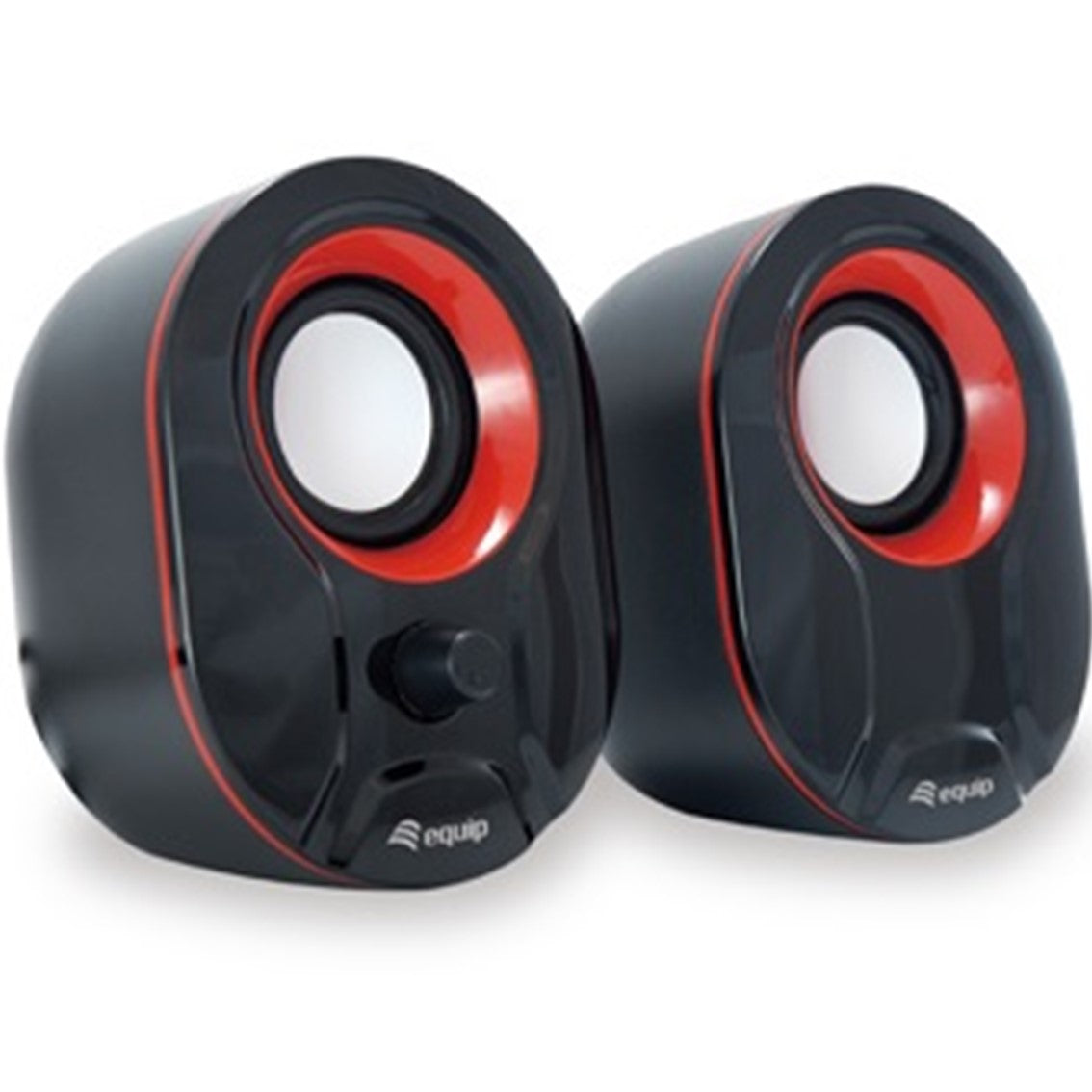 Altavoces equip life 2.0 245332 negro y rojo Frikytopia