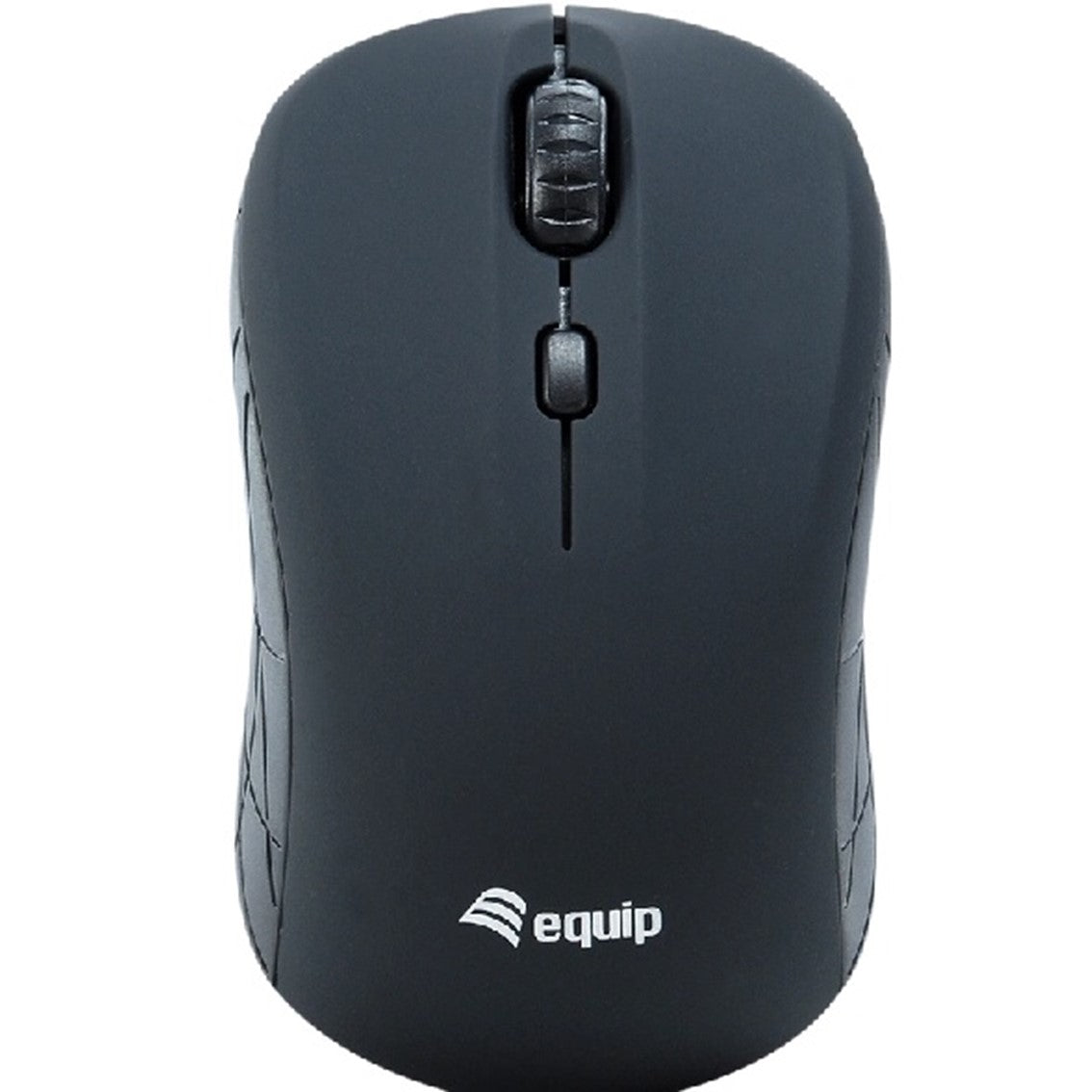 Mouse raton mini equip life optico 4 botones scroll negro wireless inalambrico 1600dpi Frikytopia