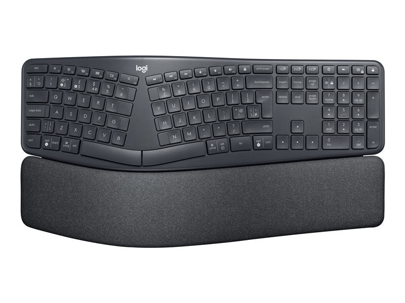 Teclado logitech ergo k860 split for business con logi bolt bluetooth wireles inalambrico grafito Frikytopia