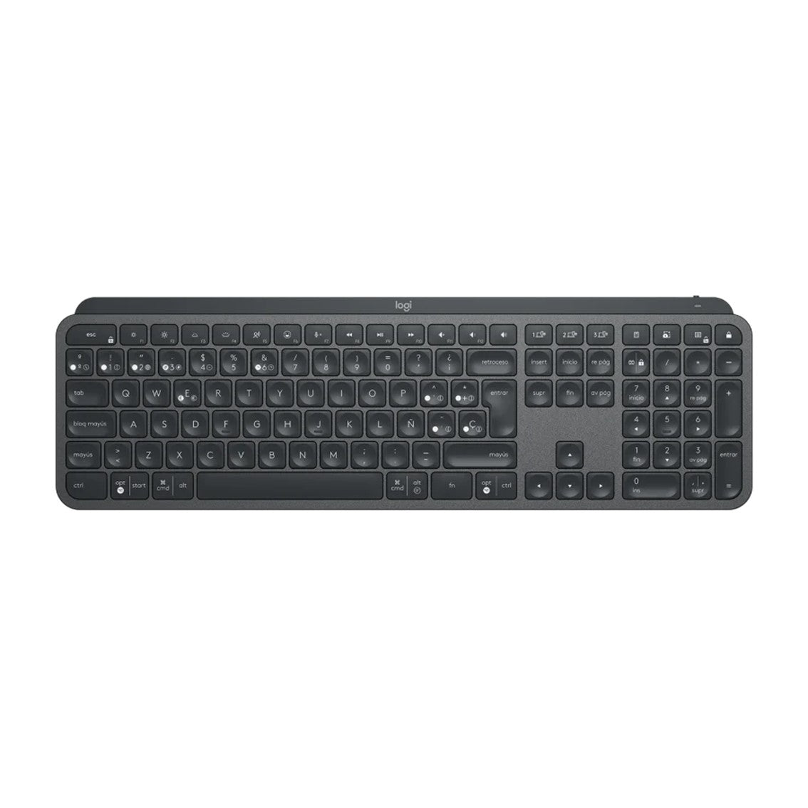 Teclado logitech mx keys wireless inalambrico español Frikytopia