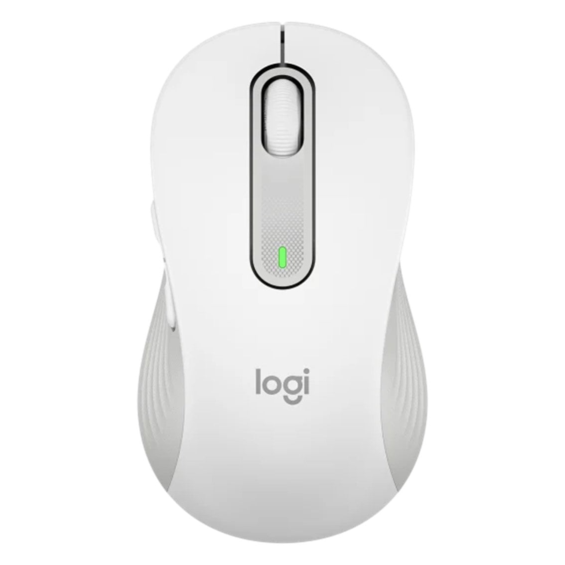 Mouse raton logitech m650 grande optico wireless inalambrico blanco crudo Frikytopia