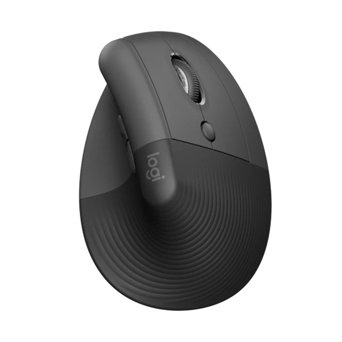 Mouse raton vertical logitech lift 6 botones 4000 dpi wireless inalambrico grafito Frikytopia