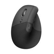 Rat�n inal�mbrico vertical logitech lift para zurdos 4000 dpi negro - gris