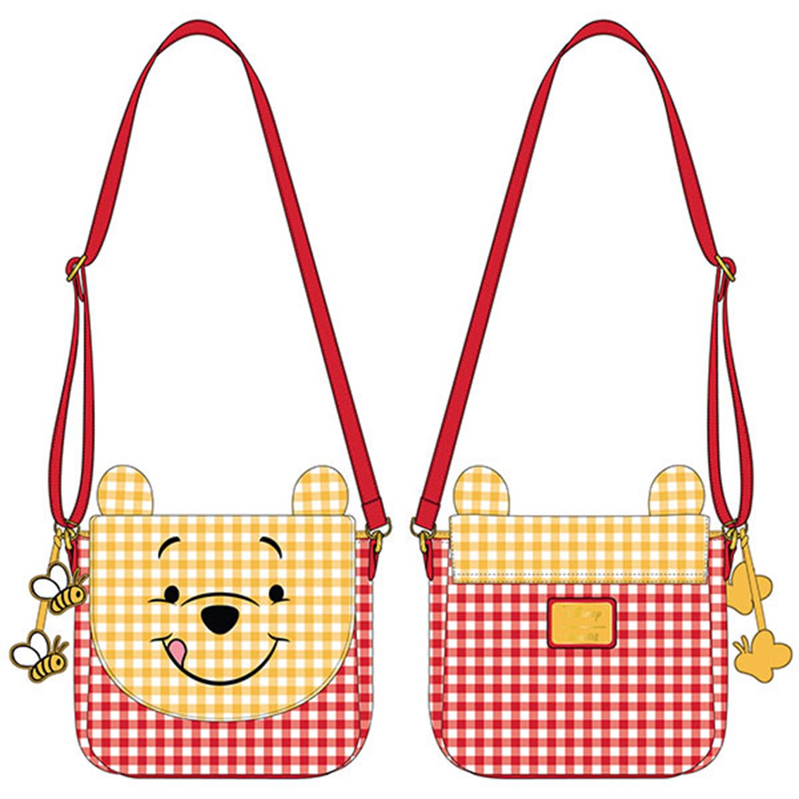 Bolso guinga loungefly disney winnie the pooh Frikytopia