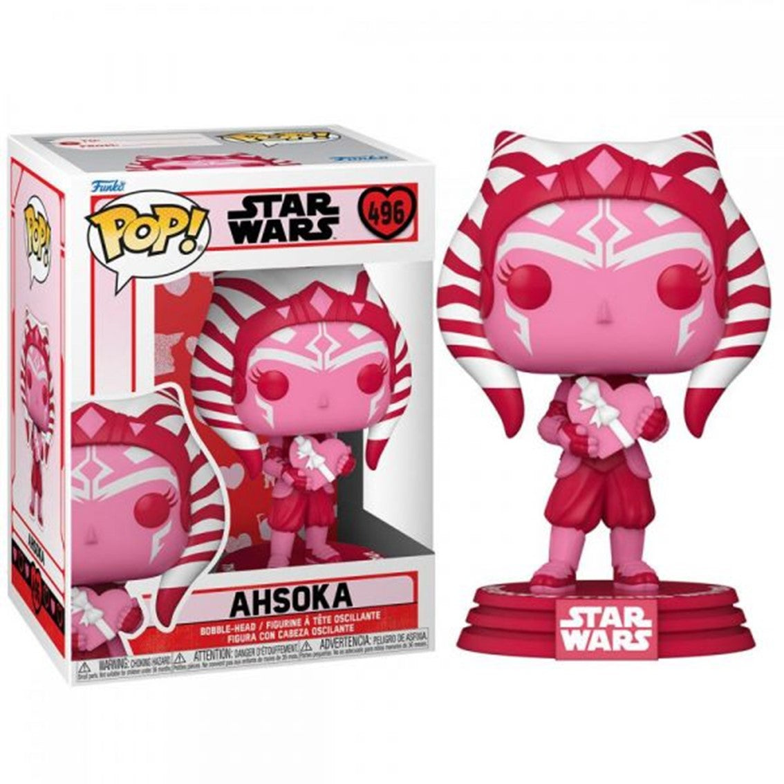 Funko pop star wars the mandalorian san valent�n ahsoka 60120