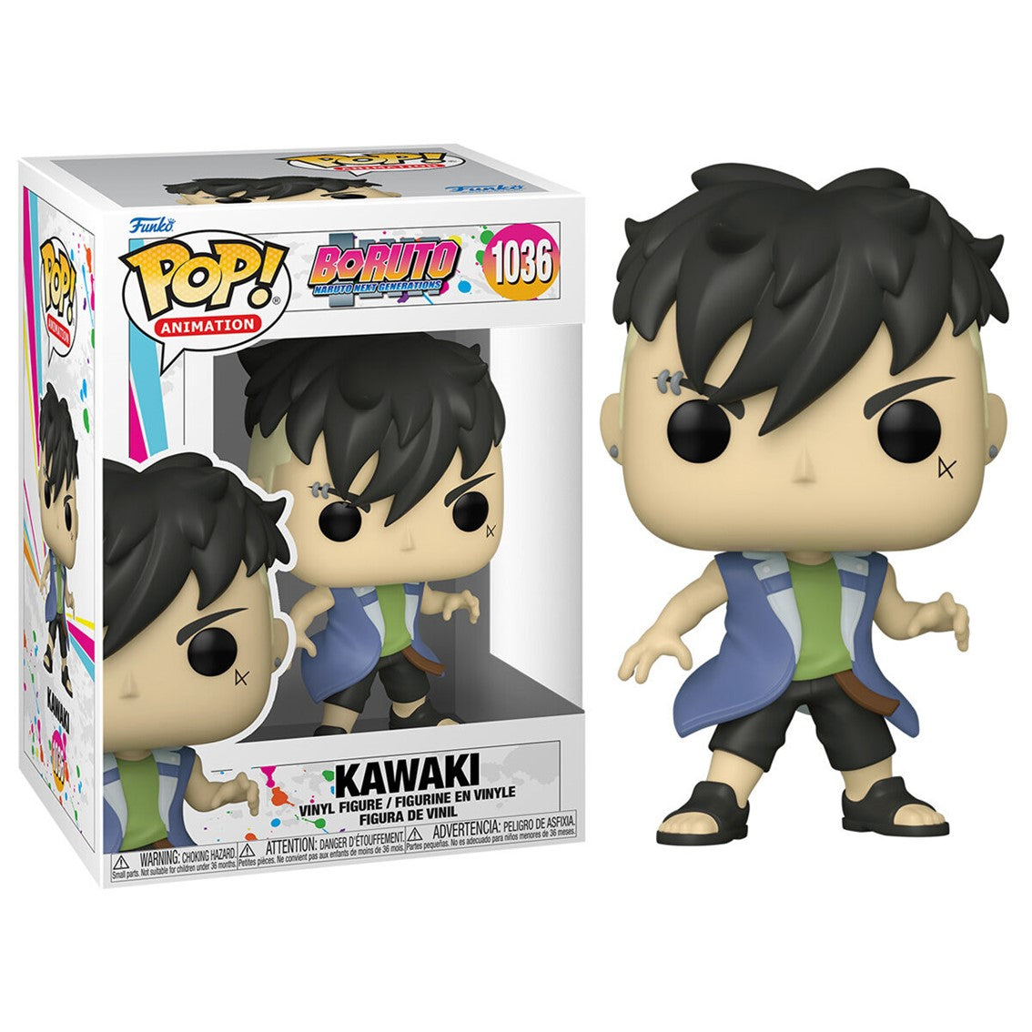 Funko pop animacion boruto kawaki 54490 Frikytopia
