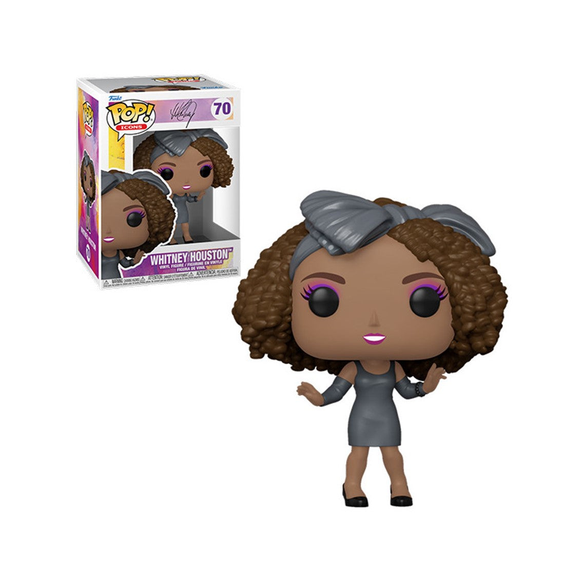 Funko pop rocks estrellas de la musica whitney houston 61354 Frikytopia