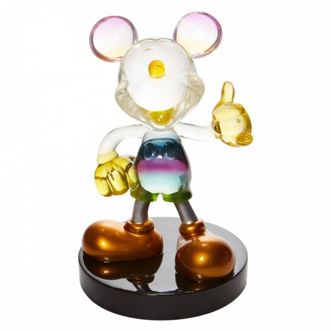 Figura resina enesco disney mickey & minnie grand jester mickey mouse Frikytopia