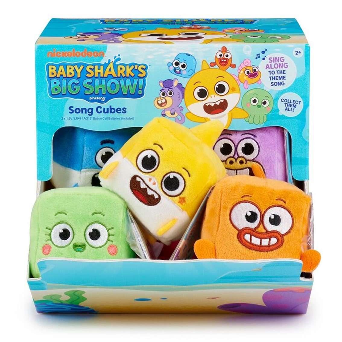 Peluches pequeños con sonidos wowwee baby shark 12 unidades Frikytopia