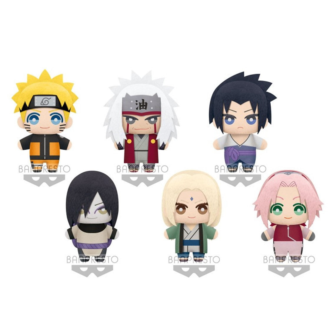 Peluche banpresto naruto shippuden tomonui series 1 unidad aleatoria