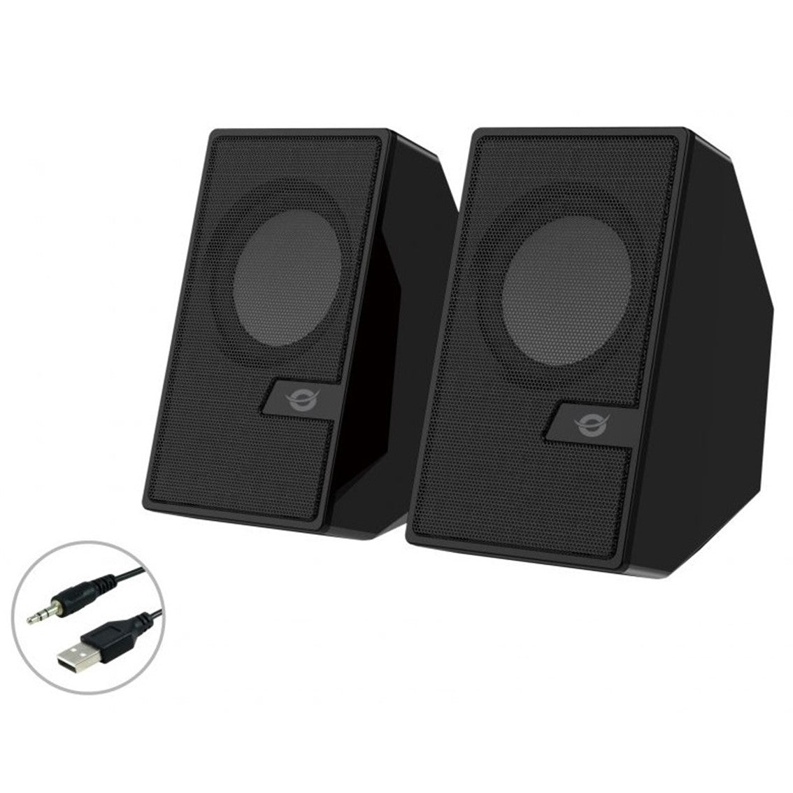 Altavoces conceptronic bjorn02b - 6w - negro Frikytopia