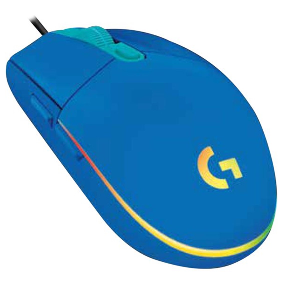 Mouse raton logitech g102 lightsync azul gaming 8.000 dpi 6 botones Frikytopia