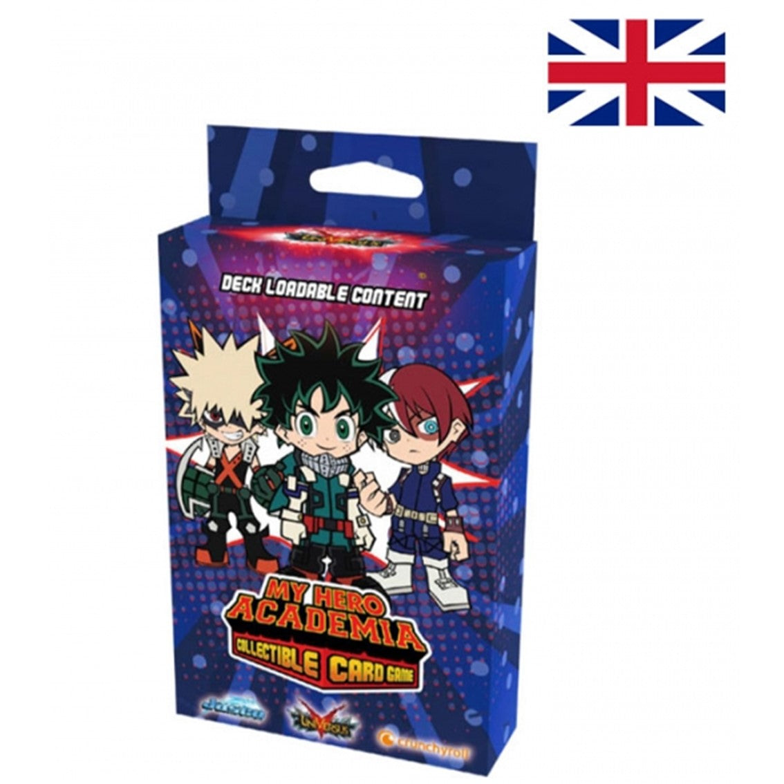 Juego de cartas my hero academia deck loadable content league of villans Frikytopia