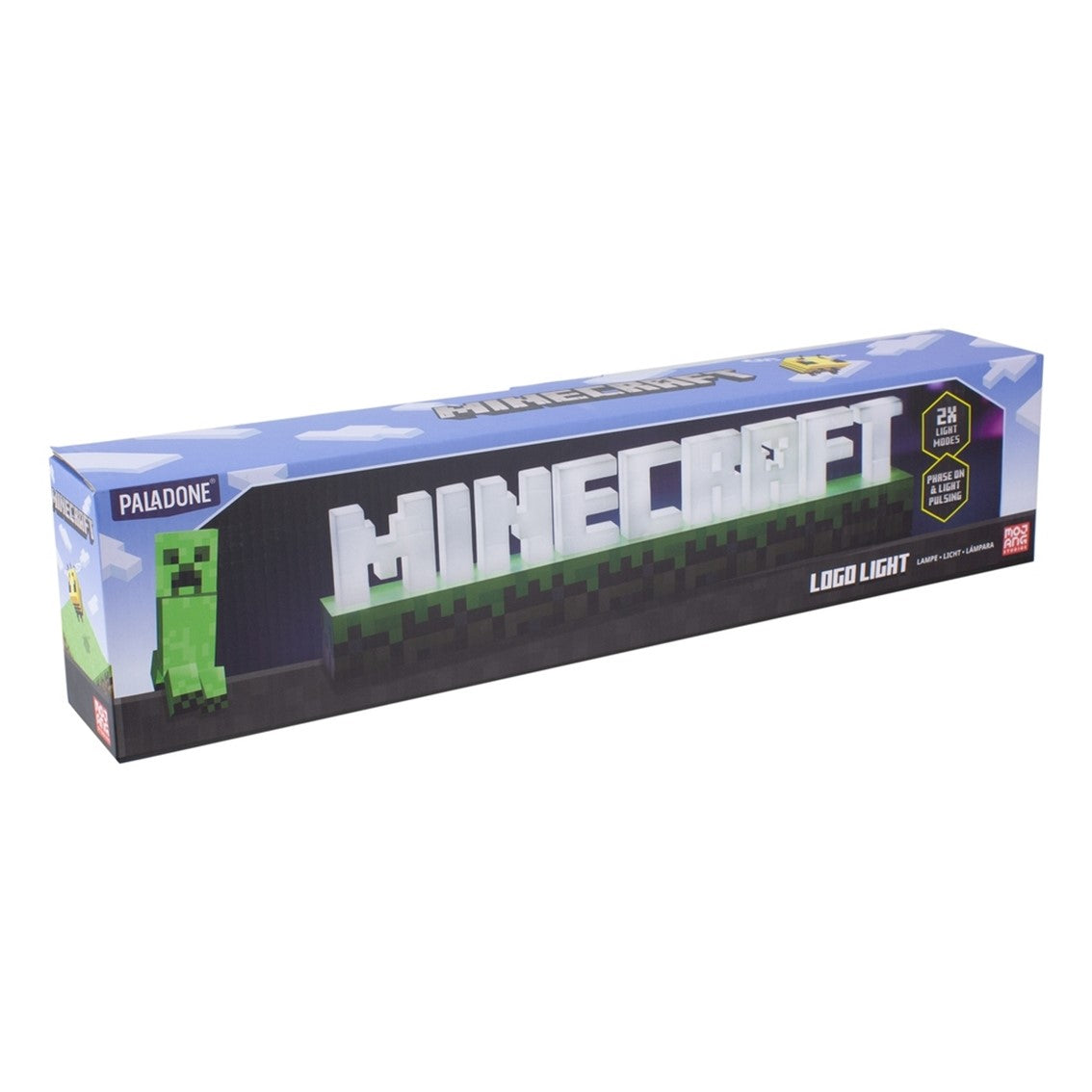 Minecraft Lampara Logo 41 cm