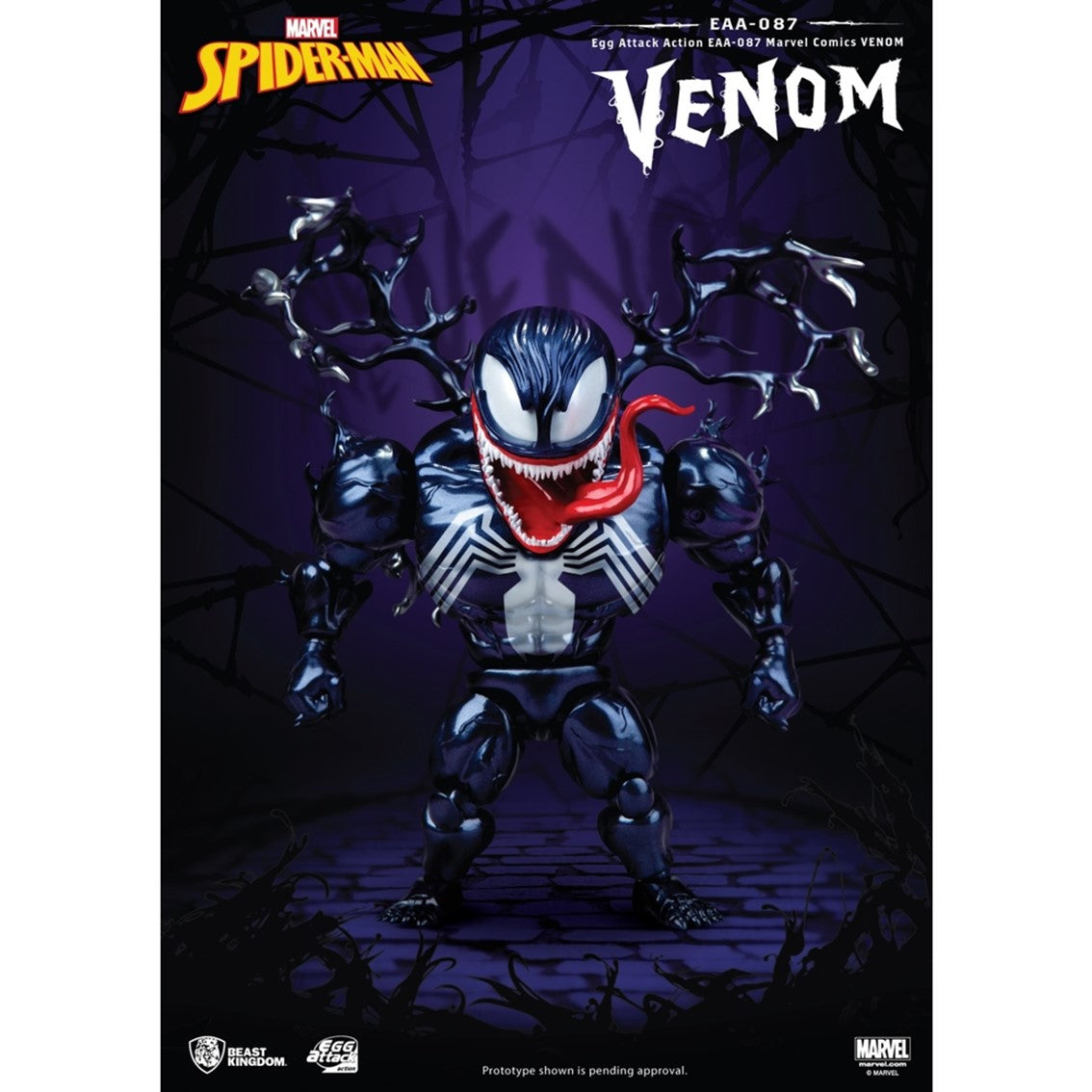 Figura beast kingdom egg attack marvel venom Frikytopia