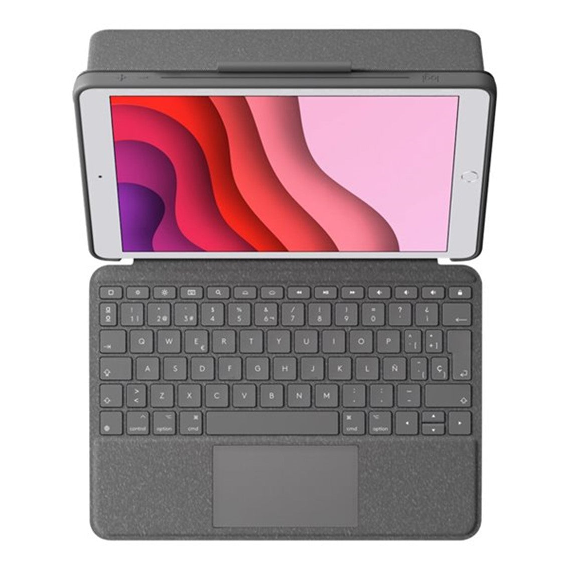 Funda logitec combo touch con teclado para apple 10.2 pulgadas (7� y 8� generacion)