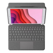 Funda logitec combo touch con teclado para apple 10.2 pulgadas (7� y 8� generacion)