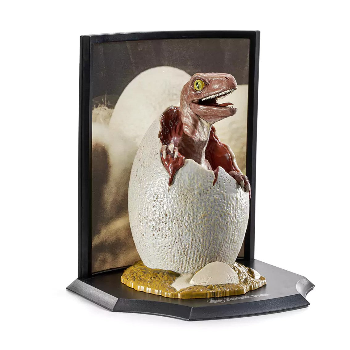Jurassic Park Estatua Toyllectible Treasure Raptor Egg Life Finds A