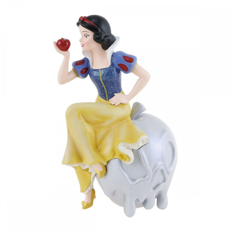 Figura decorativa enesco disney 100 blancanieves con manzana Frikytopia