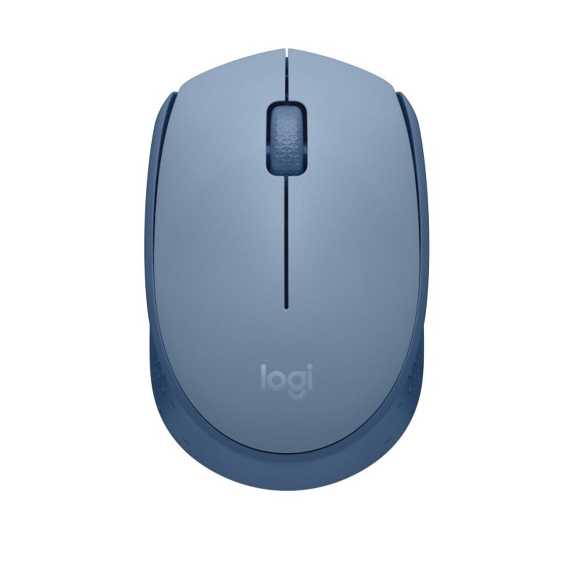 Mouse raton logitech m171 optico wireless inalambrico gris azulado Frikytopia