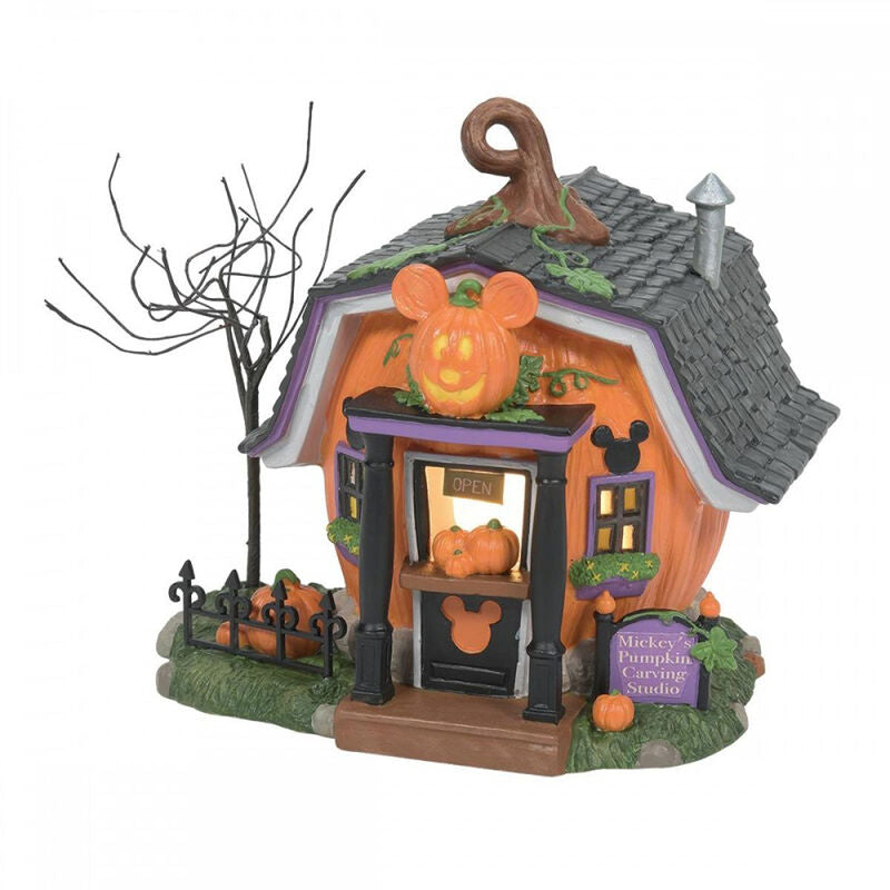 Figura decorativa enesco disney mickey estudio calabazas Frikytopia