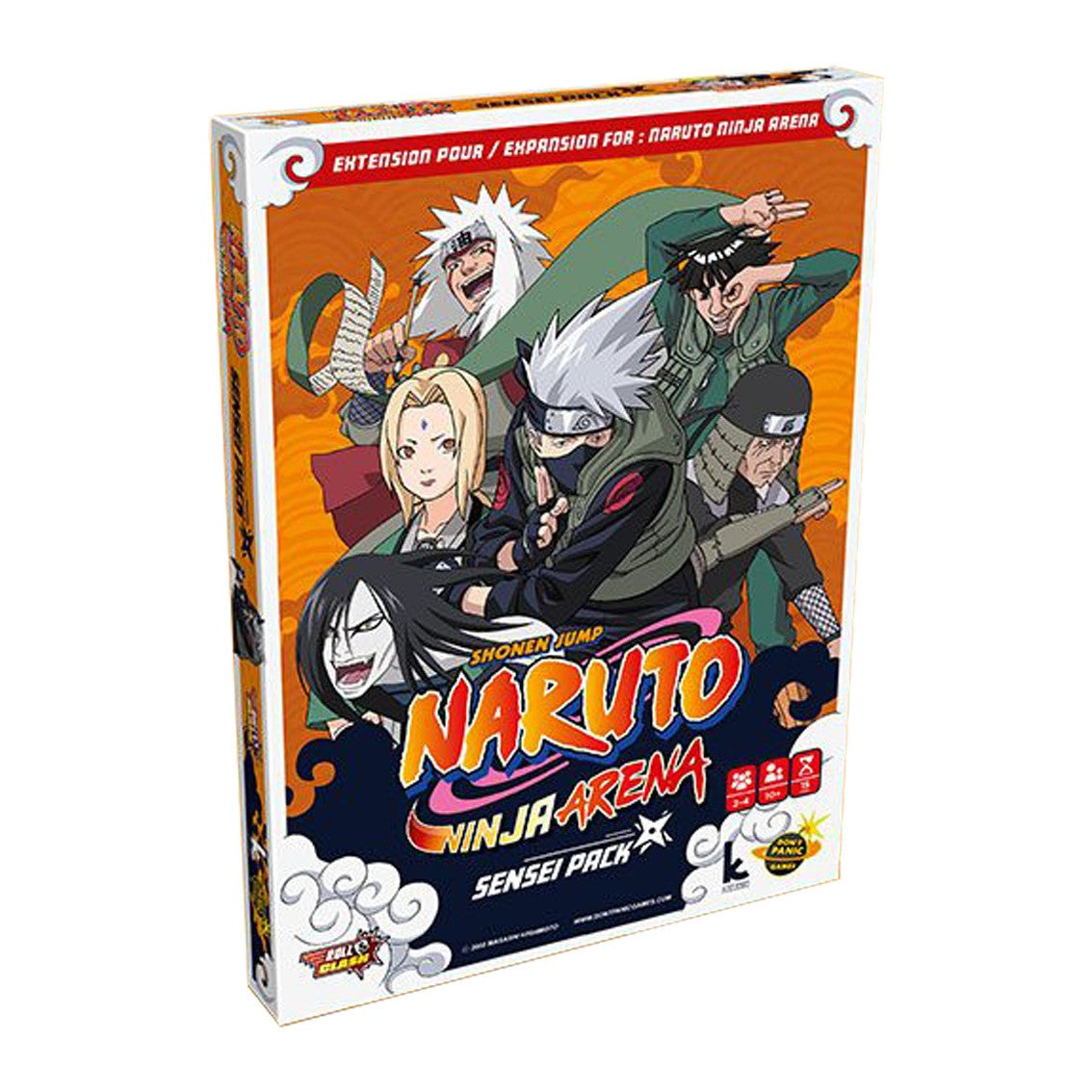 NARUTO NINJA ARENA SENSEI PACK Frikytopia