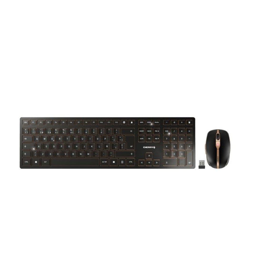 Kit teclado + raton inalambrico cheery dw 9100 slim Frikytopia