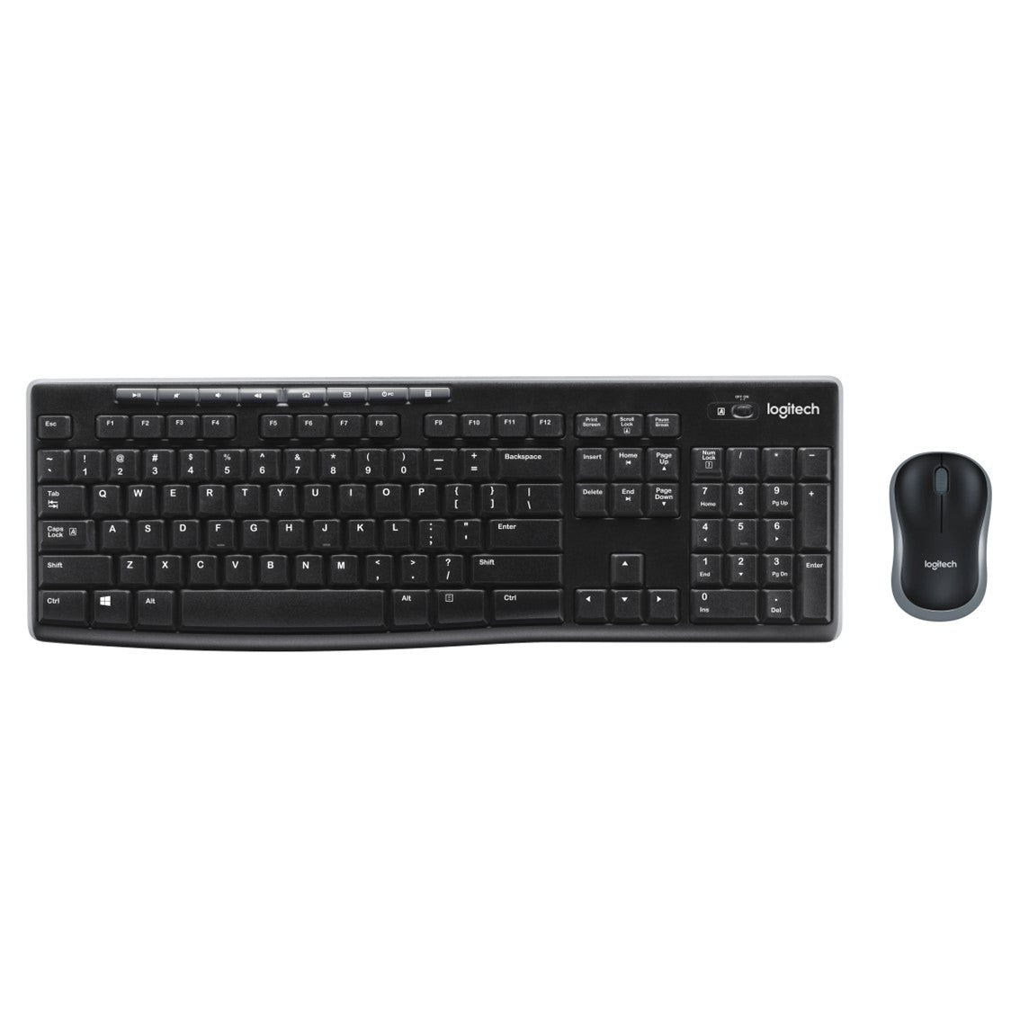 Teclado + mouse logitech mk270 inalambrico italiano Frikytopia