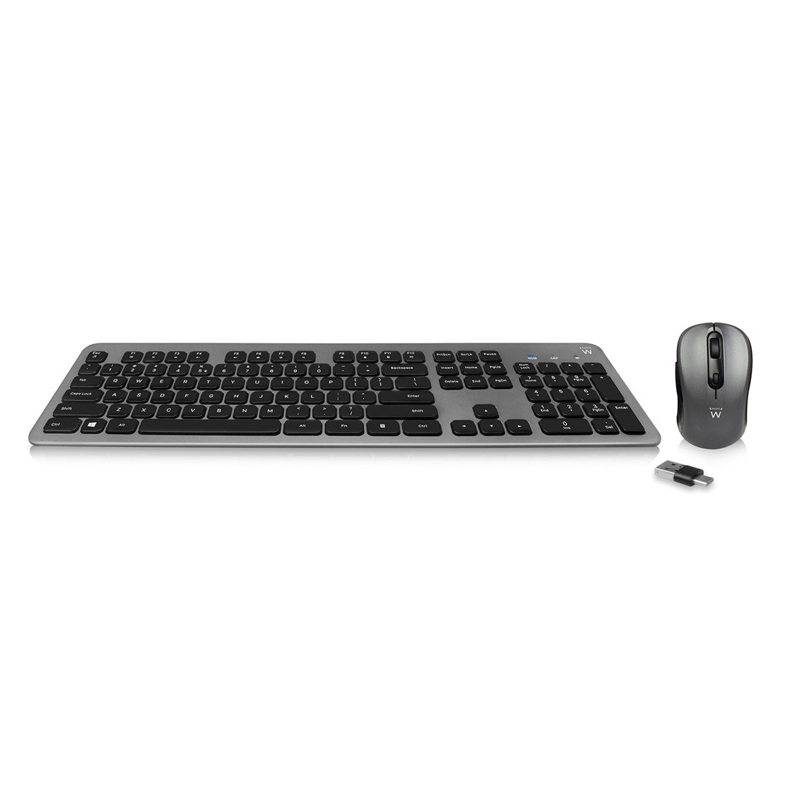 Kit teclado + mouse raton ewent ew3272 wireless inalambrico Frikytopia