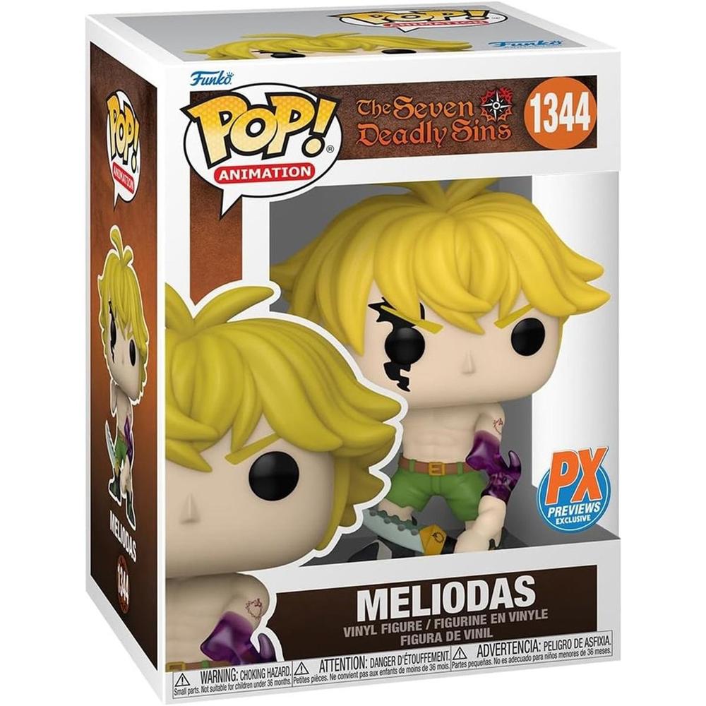 Funko pop animacion the seven deadly sins meliodas modo demonio Frikytopia