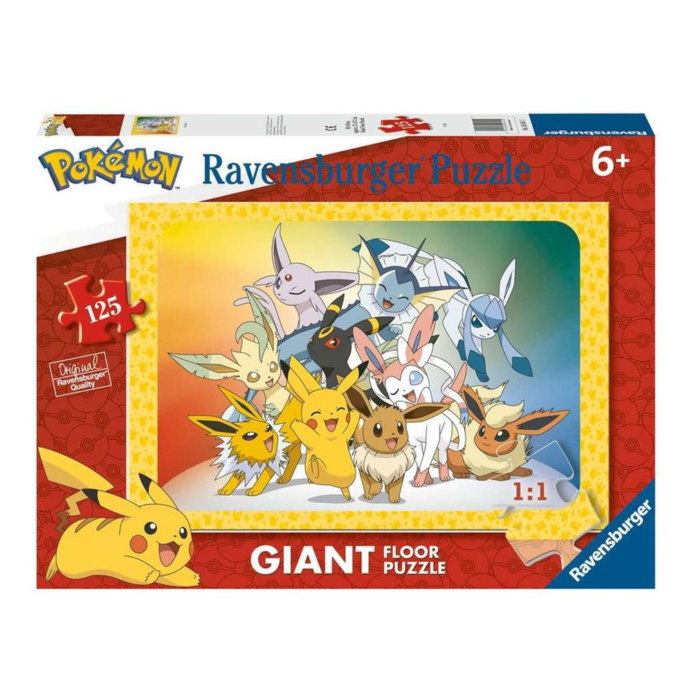 Pokémon Puzzle Giant Floor (125 Piezas)