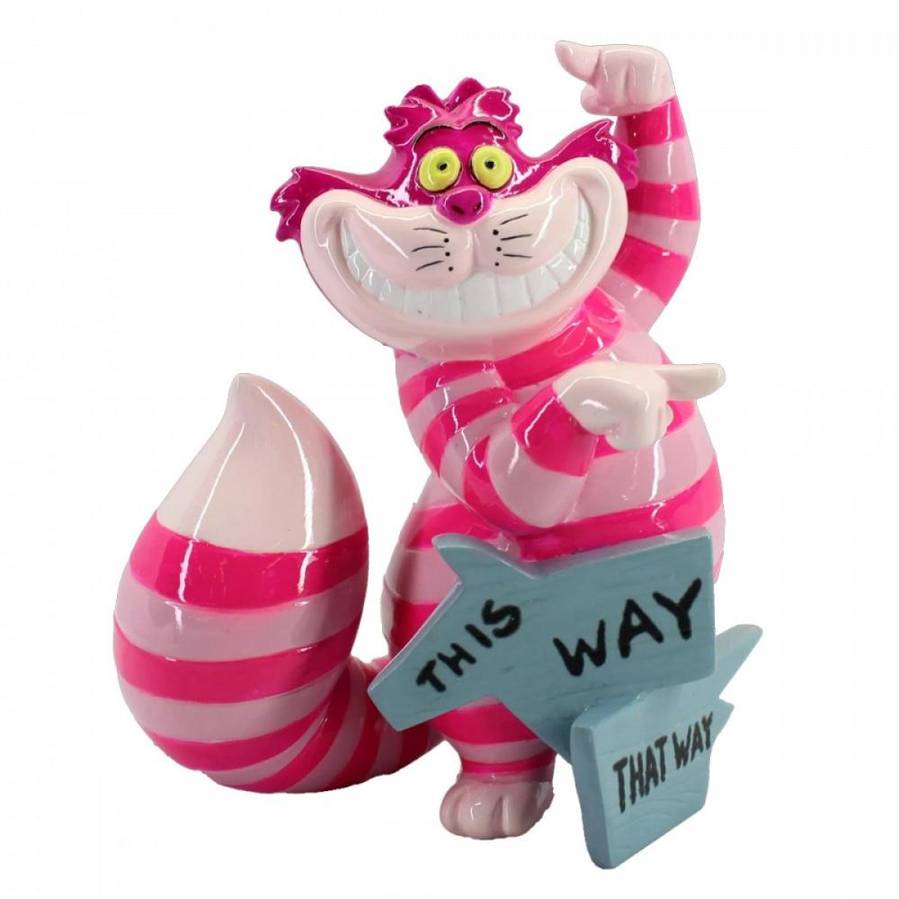 Figura enesco alicia en el pais de las maravillas cheshire this way Frikytopia