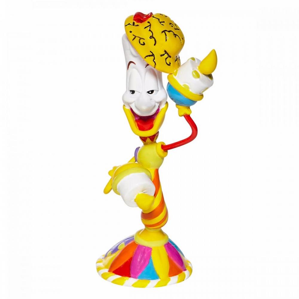 Figura disney enesco la bella y la bestia lumiere estilo britto Frikytopia