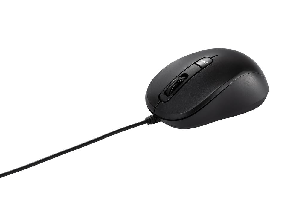 Mu101c ratón asus silencioso con cable y sensor azul Frikytopia