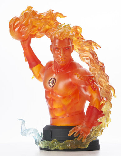Figura mini busto diamond marvel comic human torch 1 - 6 scale Frikytopia