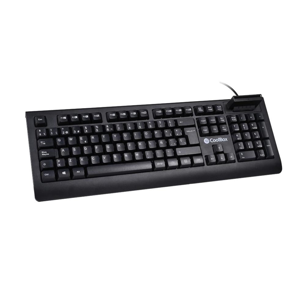 Teclado coolbox con lector dniie 4.0 coo - tec04dni Frikytopia