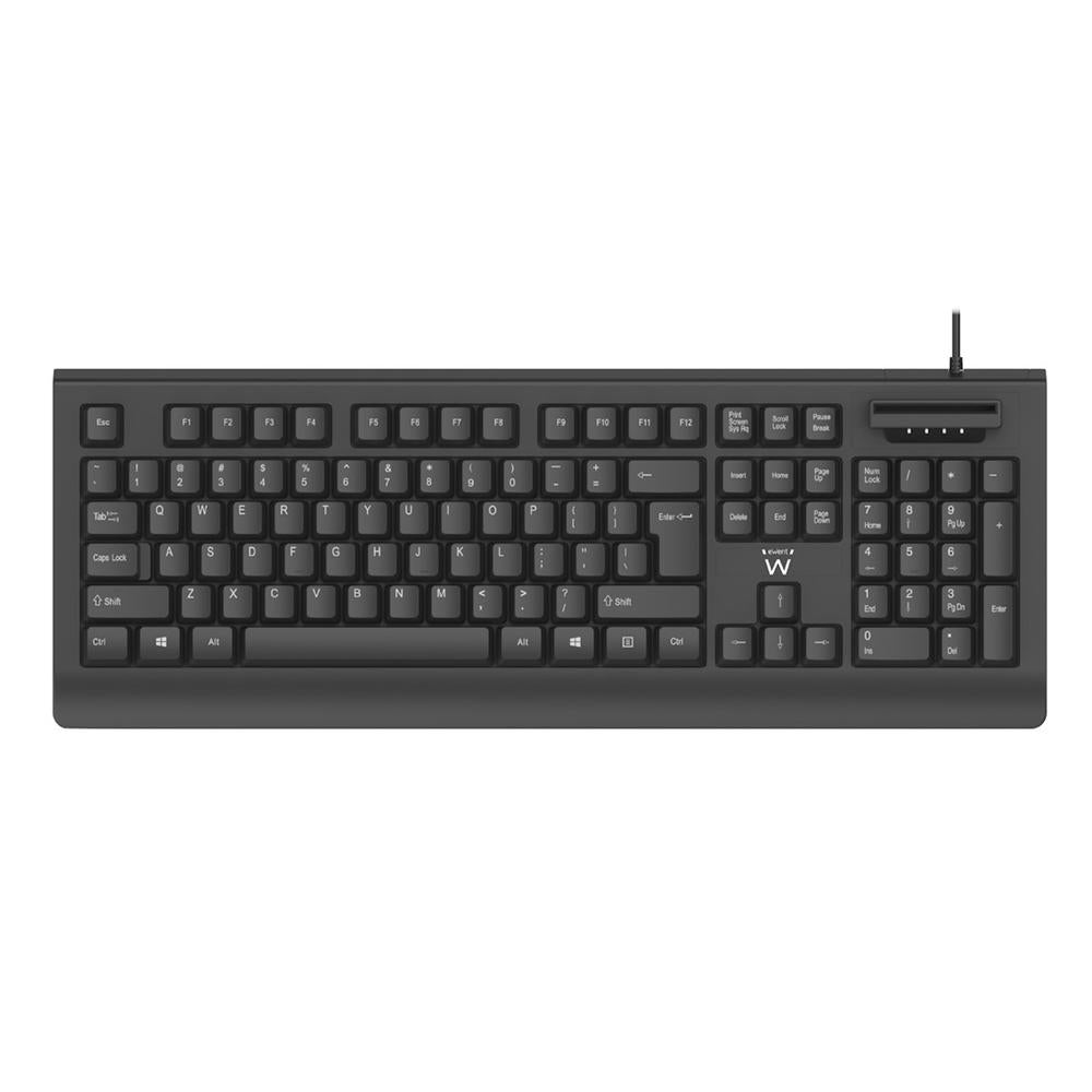 Teclado ewent ew3286 usb + lector dni Frikytopia