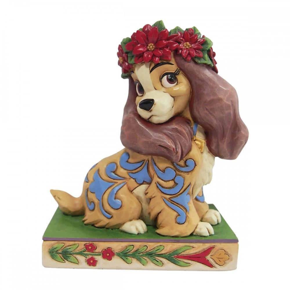 Figura enesco disney la dama y el vagabundo reina Frikytopia