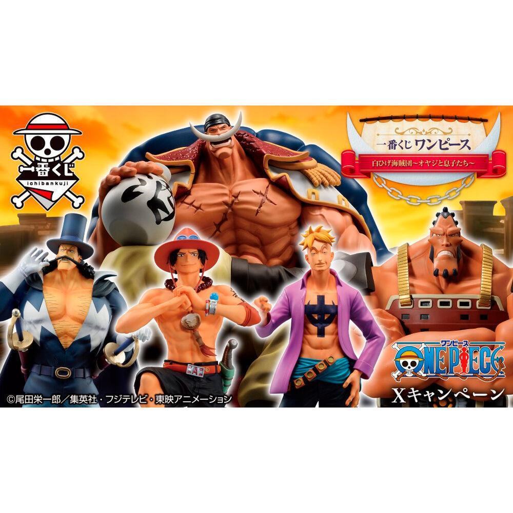 Ichiban kuji banpresto one piece whitebeard pirates Frikytopia