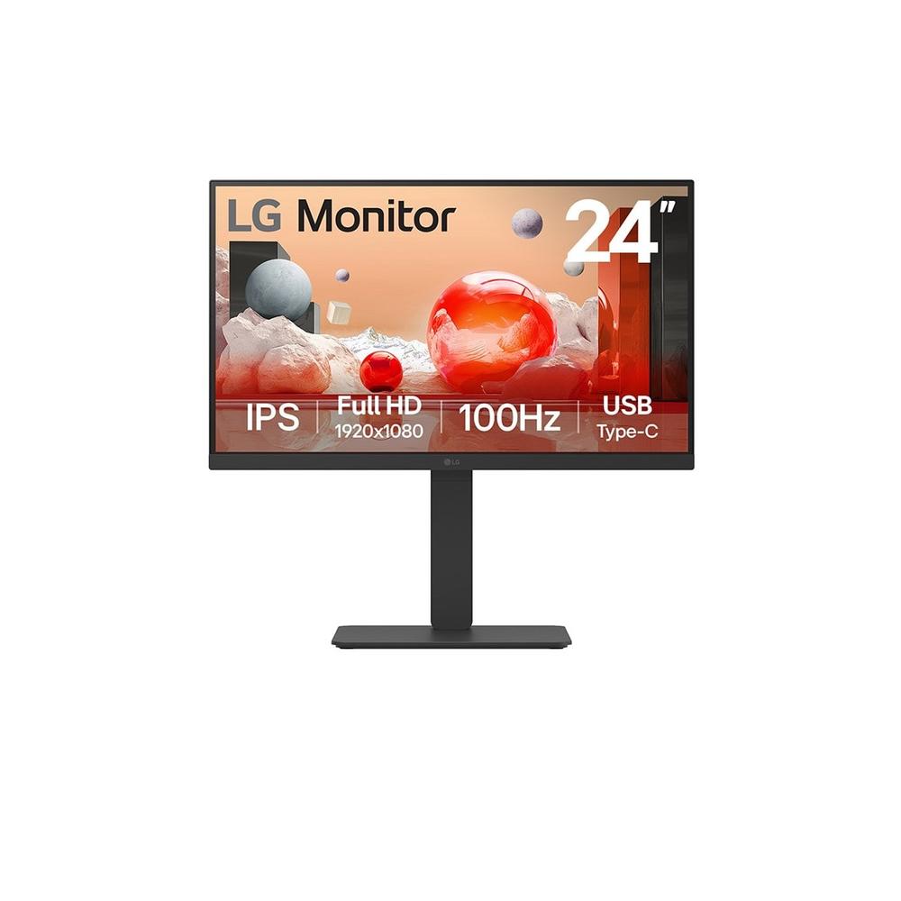 Monitor led ips lg 24ba650 23.8 pulgadas 1920 x 1080 5ms hdmi displayport usb - c altavoces reg. altura Frikytopia