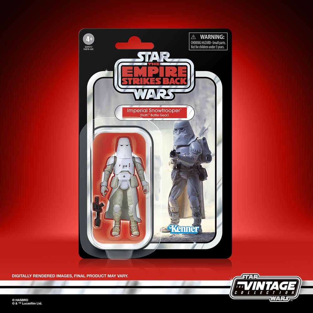 Figura Imperial Snowtrooper el Imperio Contraataca Star Wars 9,5 cm