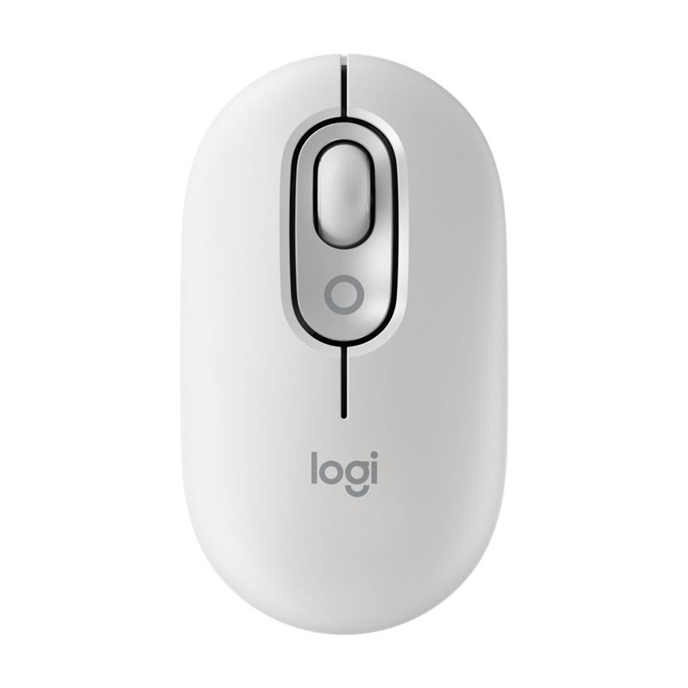 Raton inalambrico logitech pop mouse blanco Frikytopia