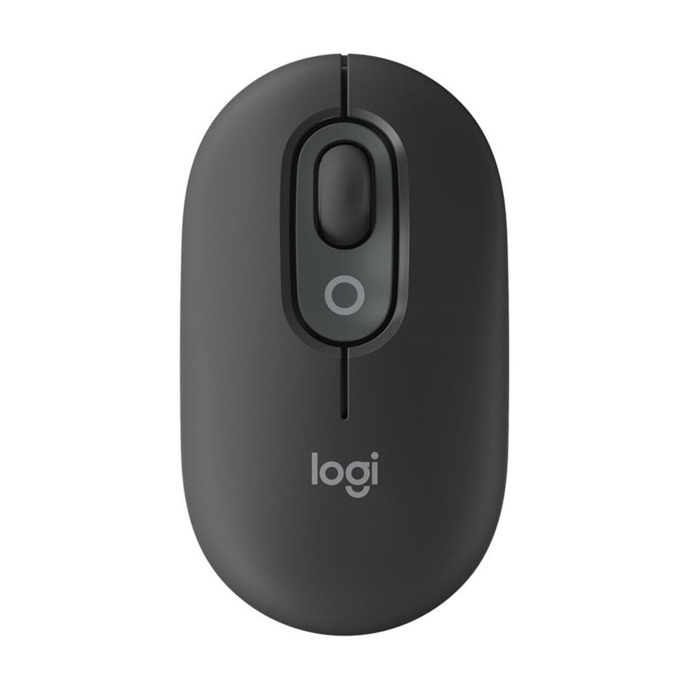Raton inalambrico logitech pop mouse grafito Frikytopia