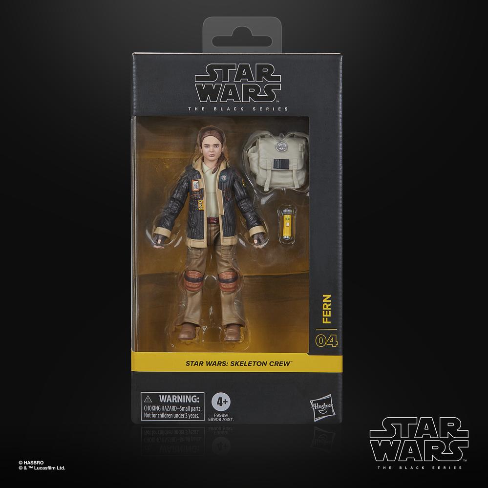 Star Wars Skeleton Crew Black Series Figura Fern 15 cm