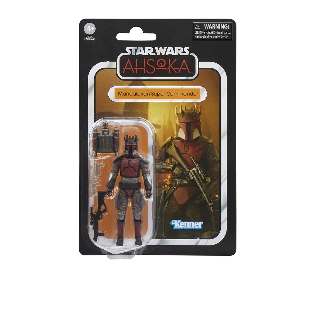 Star Wars: Ahsoka Vintage Collection Figura Mandalorian Super Commando 10 cm